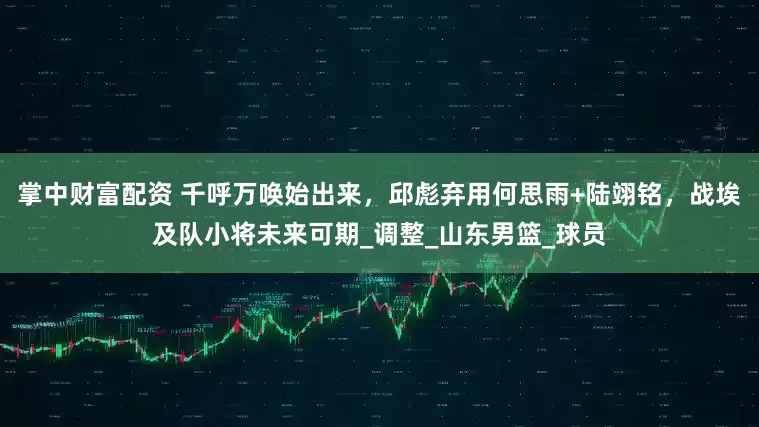 掌中财富配资 千呼万唤始出来，邱彪弃用何思雨+陆翊铭，战埃及队小将未来可期_调整_山东男篮_球员