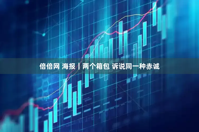 倍倍网 海报｜两个箱包 诉说同一种赤诚
