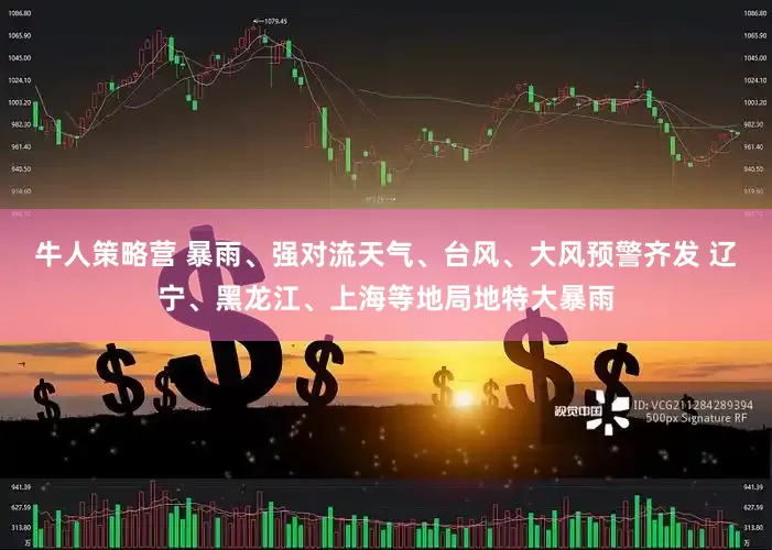 牛人策略营 暴雨、强对流天气、台风、大风预警齐发 辽宁、黑龙江、上海等地局地特大暴雨